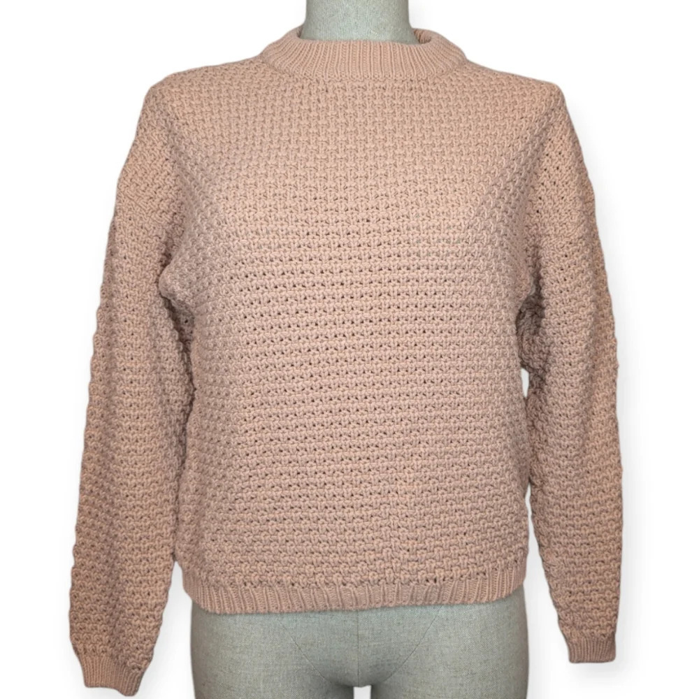 Universal Threads Knit Peach Sweater Women Small